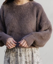 flower | スウィートシャギーニット(ニット/セーター)