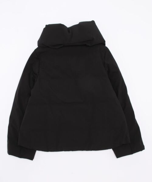 MISCH MASCH（ミッシュマッシュ）の「ショールカラーシームレスダウン（ダウンジャケット/コート・レディース・ブラック/モカ・MEDIUM）」の3枚目の写真