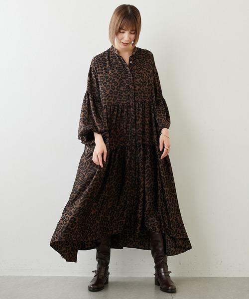 Whim Gazette（ウィムガゼット）の「ギャザーワンピース（ワンピース