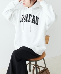 PUAL CE CIN | カレッジロゴプリントパーカー(パーカー)