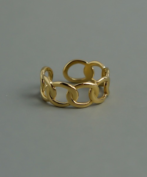 ieLS（イエルズ）の「金属アレルギー対応 「ieLS」ステンレス フリーリング チェーン　IKS1416（リング・レディース・ゴールド/シルバー・フリー）」の3枚目の写真