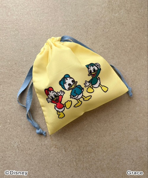 Me%（ミィパーセント）の「【Disney】キンチャクポーチ（ポーチ・レディース・ベージュ/ピンク/イエロー・FREE）」の19枚目の写真