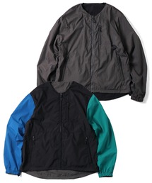 gym master（ジムマスター）の「リバーシブルナイロンノーカラージャケット（ノーカラージャケット）」