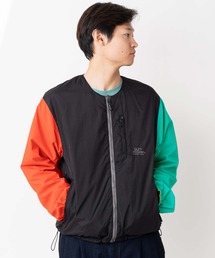gym master（ジムマスター）の「リバーシブルナイロンノーカラージャケット（ノーカラージャケット）」