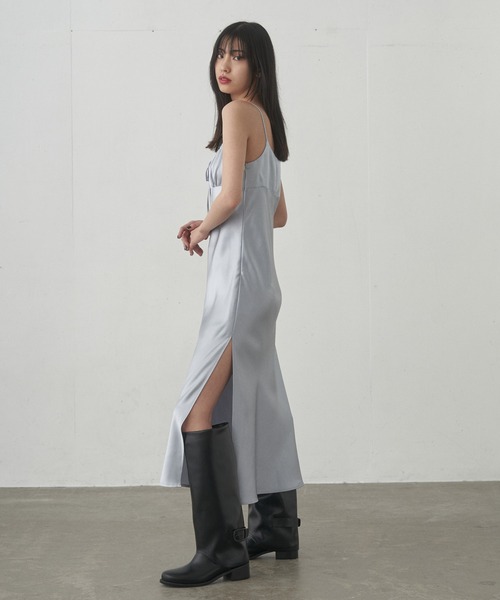FEKETE（フェケテ）の「VEGAN LEATHER WIDE LONG BOOTS / ヴィーガンレザーワイドロングブーツ（ブーツ・レディース・ブラック・SMALL/MEDIUM/LARGE）」の18枚目の写真