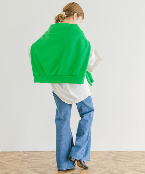 ITEMS URBANRESEARCH(アイテムズ アーバンリサーチ)の「セミフレアデニム(デニムパンツ・レディース・ライトブルー/ブルー・SMALL/MEDIUM)」の17枚目の写真