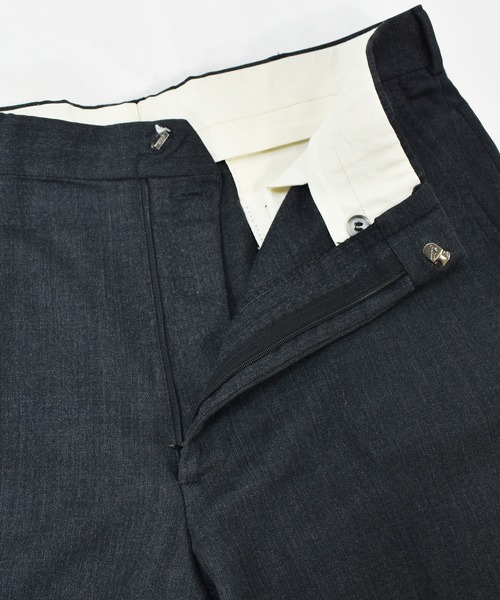 VINTAGE（ヴィンテージ）の「【ヴィンテージ古着】The Kensington Collection / ケンジントン コレクション ウールスラックス USA製（スラックス・メンズ・グレー・34）」の4枚目の写真