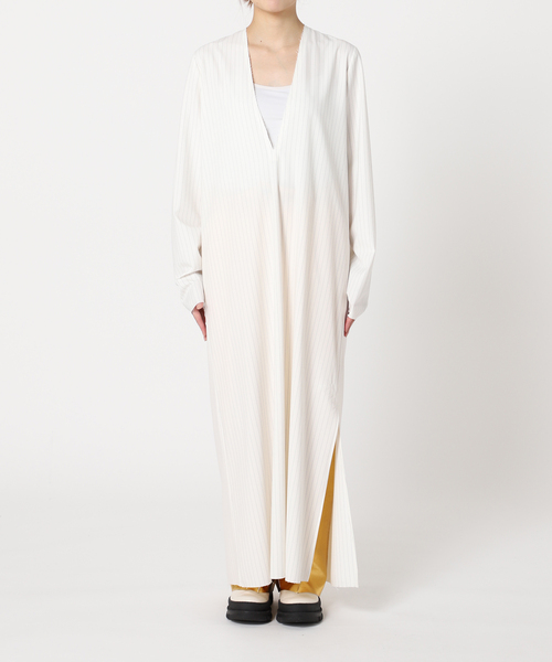 CITYSHOP（シティーショップ）の「V NECK LEAN DRESS