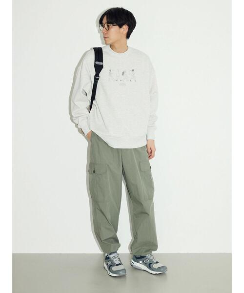 CRAFT STANDARD BOUTIQUE（クラフトスタンダードブティック）の「裏毛プリントスウェット（スウェット・メンズ・ブラック/杢グレー/ホワイト系その他・L/M/XL）」の11枚目の写真