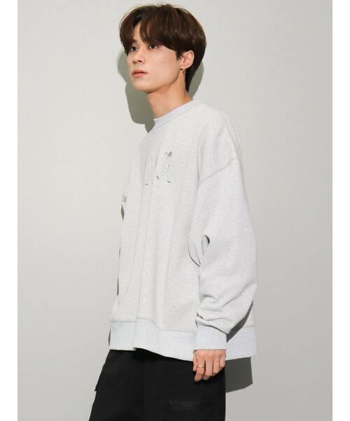 CRAFT STANDARD BOUTIQUE（クラフトスタンダードブティック）の「裏毛プリントスウェット（スウェット・メンズ・ブラック/杢グレー/ホワイト系その他・L/M/XL）」の15枚目の写真