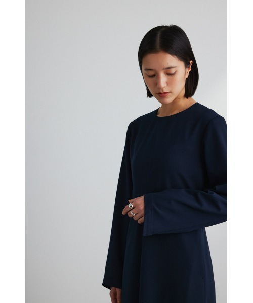 STYLEMIXER(スタイルミキサー)の「ニュアンススリーブワンピース(ワンピース・レディース・グレー/ネイビー・SMALL/MEDIUM)」の5枚目の写真