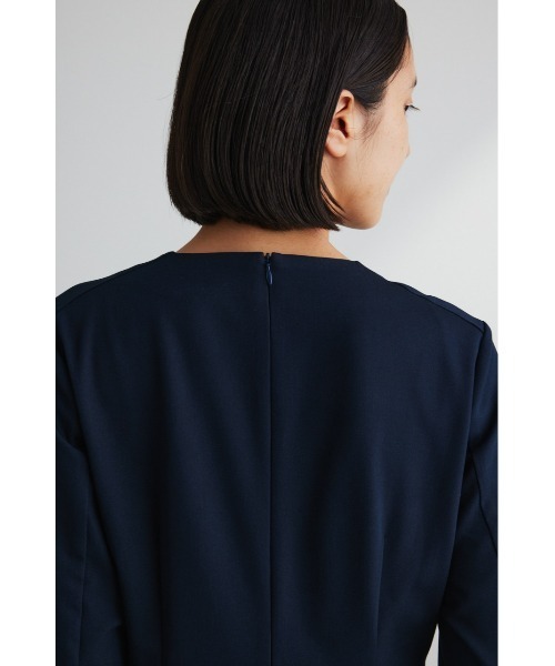 STYLEMIXER(スタイルミキサー)の「ニュアンススリーブワンピース(ワンピース・レディース・グレー/ネイビー・SMALL/MEDIUM)」の8枚目の写真