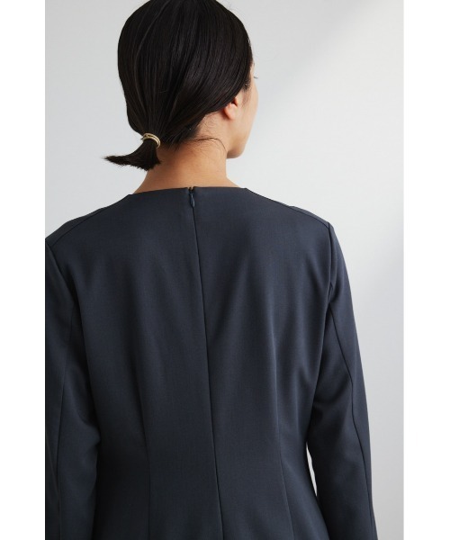 STYLEMIXER(スタイルミキサー)の「ニュアンススリーブワンピース(ワンピース・レディース・グレー/ネイビー・SMALL/MEDIUM)」の16枚目の写真