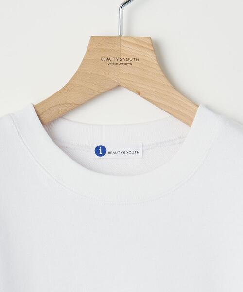 info. BEAUTY&YOUTH（インフォビューティアンドユース）の「【WEB限定】 ＜info. BEAUTY&YOUTH＞ エンブロ スウェット クルーネック -NIGHT ESCAPE-（スウェット・メンズ・ブラック/ホワイト・S/M/L/XL）」の17枚目の写真