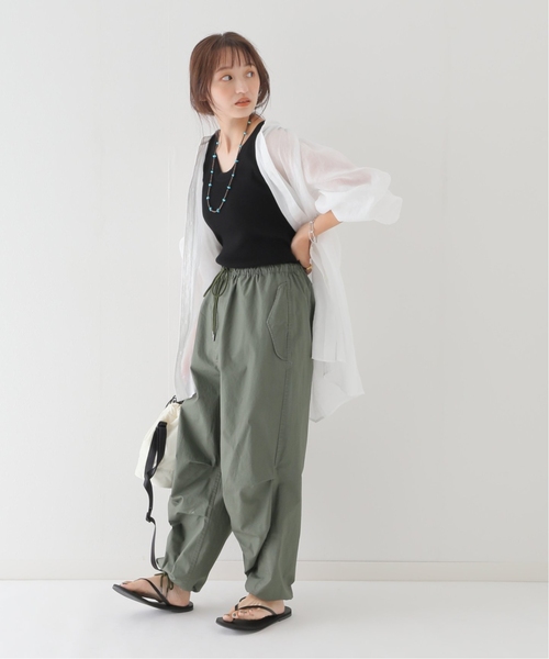 JOURNAL STANDARD relume(ジャーナルスタンダード レリューム)の「《追加》Vis/Pリブタンク(タンクトップ・レディース・ベージュ/ブラウン/ホワイト/ブラック・FREE)」の12枚目の写真