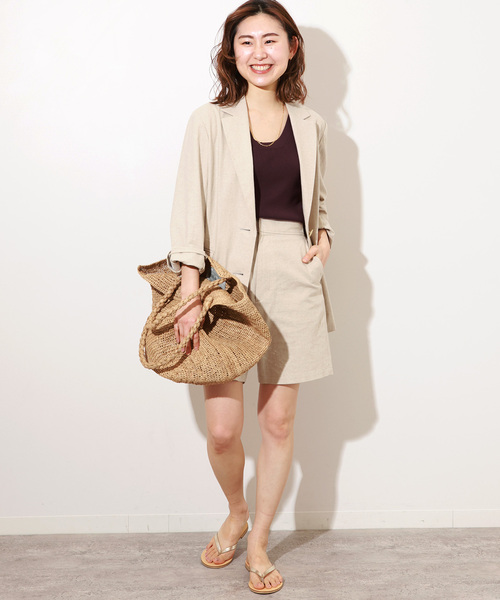 JOURNAL STANDARD relume(ジャーナルスタンダード レリューム)の「《追加》Vis/Pリブタンク(タンクトップ・レディース・ベージュ/ブラウン/ホワイト/ブラック・FREE)」の20枚目の写真