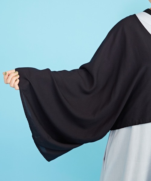 カヤ(カヤ)の「【カヤ】昇り菊ワンピース UV羽織付き(ワンピース・レディース・スミクロ/ライトグレー/ネイビー/キナリ/グリーン系その他・FREE)」の19枚目の写真