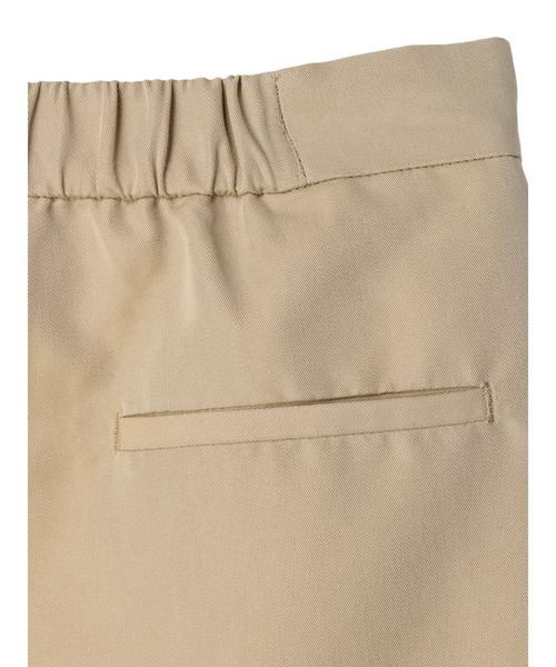 Green　Parks（グリーンパークス）の「KBF 光沢ワイドチノパンツ（チノパンツ・レディース・ベージュ・FREE）」の10枚目の写真