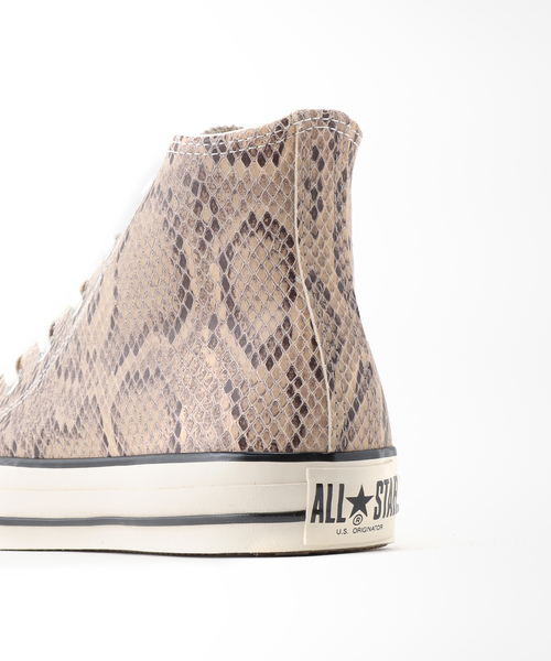 Oriens JOURNAL STANDARD（オリエンス ジャーナルスタンダード）の「【CONVERSE/コンバース】 LEATHER ALL STAR US PHYTHON HI：スニーカー（スニーカー・レディース・アイボリー・24cm/24.5cm/25cm/23.5cm）」の12枚目の写真