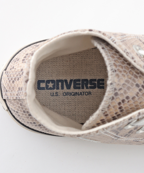 Oriens JOURNAL STANDARD（オリエンス ジャーナルスタンダード）の「【CONVERSE/コンバース】 LEATHER ALL STAR US PHYTHON HI：スニーカー（スニーカー・レディース・アイボリー・24cm/24.5cm/25cm/23.5cm）」の5枚目の写真