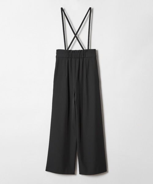 新品未使用✨allureville スキニーストラップサロペットパンツ M allureville（アルアバイル）の「スキニーストラップサロペットパンツ