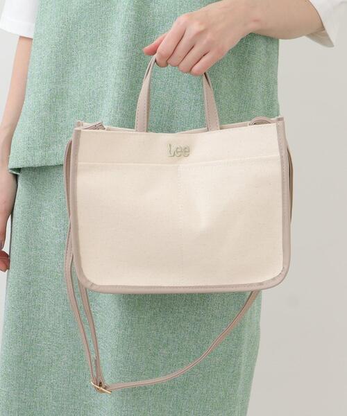 Lee（リー）の「◇【Lee別注】パイピングミニ2WAYトート（トートバッグ