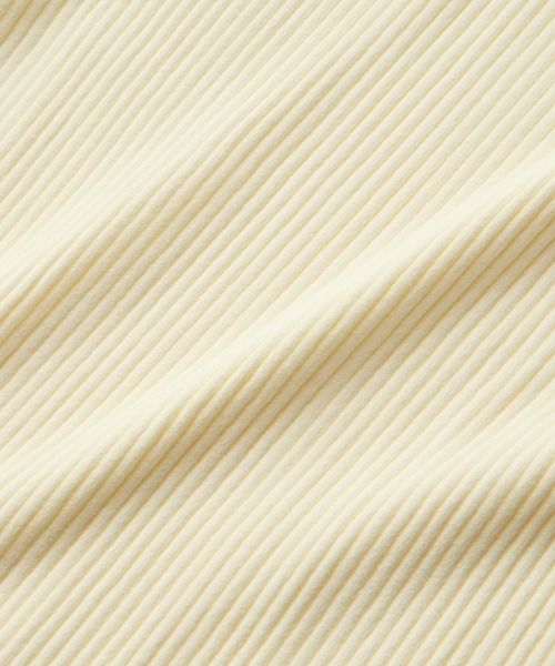 GeeRA（ジーラ）の「【S-XLサイズ展開】オフィスカジュアルにもキレカジにも！袖口配色シアーリブニットトップス（ニット/セーター・レディース・オレンジ/アイボリー/ブラック/ブルー/ベージュ/ブルー系その他/ブラック×ブルー/オフホワイト・LARGE/MEDIUM/SMALL/X-LARGE）」の11枚目の写真