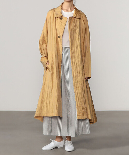 HAVERSACK(ハバーザック)の「HAVERSACK | ステンカラーコート WOMEN(その他アウター・レディース・マスタード・1)」の13枚目の写真