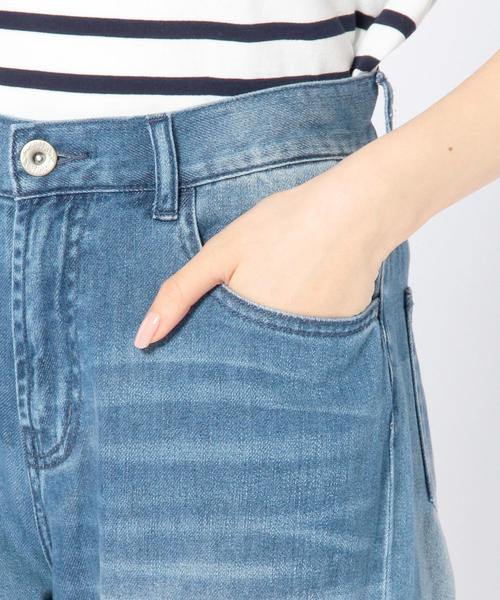Another Edition（アナザーエディション）の「フェイクパッチワークワイドデニムパンツ/ AEBC FAKE PACH WIDE DNM（デニムパンツ・レディース・コバルトブルー・SMALL/MEDIUM）」の9枚目の写真