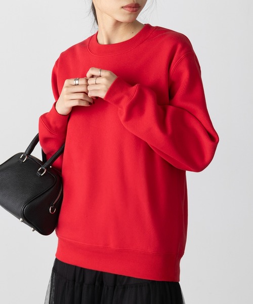 United Athle(ユナイテッドアスレ)の「モチっと柔らかな着心地!【United Athle】T/C crew neck sweat / クルーネックスウェット トレーナー 10オンス 裏起毛 5928(スウェット・メンズ・ブラック/レッド/オリーブ/パープル/グリーン/ヘザーグレー/ネイビー/ダークブラウン/ホワイト/サンドベージュ/アッシュ/ダークグレー/オレンジ/ロイヤルブルー/スミクロ/スモーキーグリーン系/バーガンディー/インディゴブルー/ナチュラル・M/L/XL/S/XXL)」の17枚目の写真