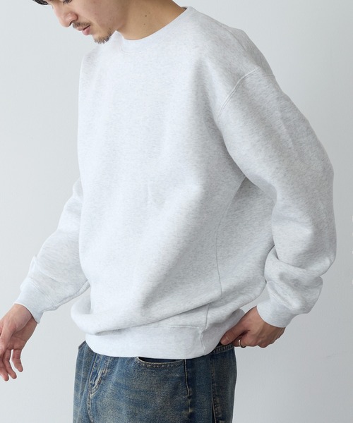United Athle(ユナイテッドアスレ)の「モチっと柔らかな着心地!【United Athle】T/C crew neck sweat / クルーネックスウェット トレーナー 10オンス 裏起毛 5928(スウェット・メンズ・ブラック/レッド/オリーブ/パープル/グリーン/ヘザーグレー/ネイビー/ダークブラウン/ホワイト/サンドベージュ/アッシュ/ダークグレー/オレンジ/ロイヤルブルー/スミクロ/スモーキーグリーン系/バーガンディー/インディゴブルー/ナチュラル・M/L/XL/S/XXL)」の6枚目の写真