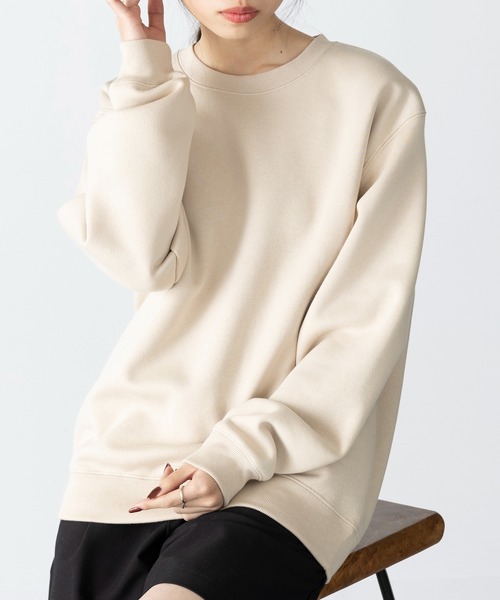 United Athle(ユナイテッドアスレ)の「モチっと柔らかな着心地!【United Athle】T/C crew neck sweat / クルーネックスウェット トレーナー 10オンス 裏起毛 5928(スウェット・メンズ・ブラック/レッド/オリーブ/パープル/グリーン/ヘザーグレー/ネイビー/ダークブラウン/ホワイト/サンドベージュ/アッシュ/ダークグレー/オレンジ/ロイヤルブルー/スミクロ/スモーキーグリーン系/バーガンディー/インディゴブルー/ナチュラル・M/L/XL/S/XXL)」の8枚目の写真