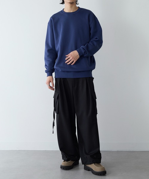 ソレイル　スウェット　ネイビー✖︎ピンク　サイズM Soleileワンマイルウェア ソレイル スウェット ネイビー✖︎ピンク サイズM Soleileワンマイル