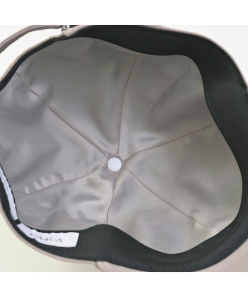 VICTIM(ヴィクティム)の「VICTIM ヴィクティム / ×CA4LA BASIC B.B CAP カシラコラボレーションベースボールキャップ / VTM-23-A-025(キャップ・メンズ・グレイッシュベージュ/ブラック・FREE)」の8枚目の写真