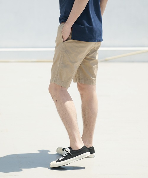 Champion(チャンピオン)の「【CHAMPION/チャンピオン】 ツイルショートパンツ ワンポイントブランドロゴショーツ コットン100%(その他パンツ・メンズ・ブラック/オフホワイト/ネイビー/ベージュ/カーキ・LARGE/X-LARGE/MEDIUM)」の17枚目の写真
