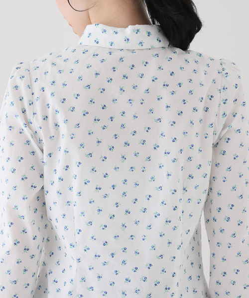Charles Chaton（シャルルシャトン）の「blueberry shirt（シャツ/ブラウス・レディース・ホワイト・FREE）」の11枚目の写真