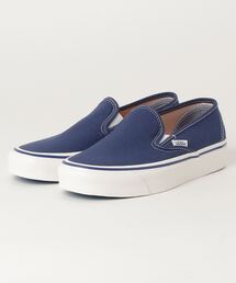 VANS(バンズ)の「VANS ヴァンズ SLIP-ON 48 DECK DX スリッポン VN0005UPIGV NAVY(スリッポン)」