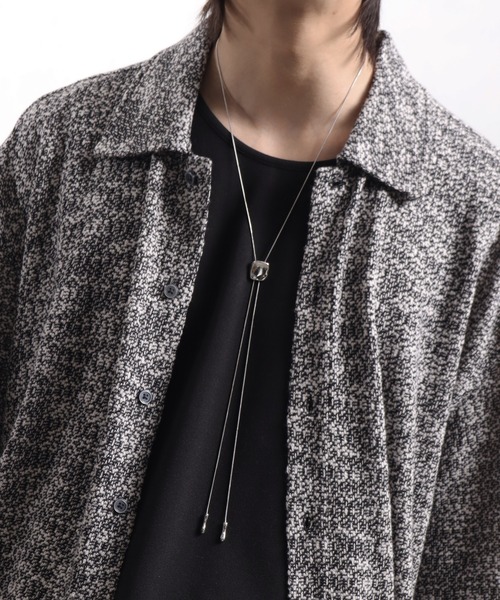 welise（ウェライズ）の「【welise/ウェライズ】メタルループタイ（ネックレス・メンズ・シルバー/シルバー系その他2/シルバー系その他/ゴールド/ゴールド系その他/シルバー系その他3/シルバー系その他4・FREE）」の5枚目の写真