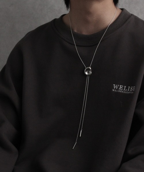 welise（ウェライズ）の「【welise/ウェライズ】メタルループタイ（ネックレス・メンズ・シルバー/シルバー系その他2/シルバー系その他/ゴールド/ゴールド系その他/シルバー系その他3/シルバー系その他4・FREE）」の11枚目の写真