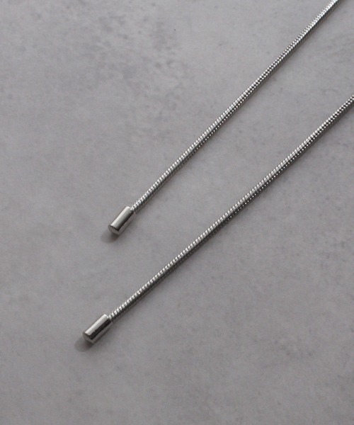 welise（ウェライズ）の「【welise/ウェライズ】メタルループタイ（ネックレス・メンズ・シルバー/シルバー系その他2/シルバー系その他/ゴールド/ゴールド系その他/シルバー系その他3/シルバー系その他4・FREE）」の15枚目の写真