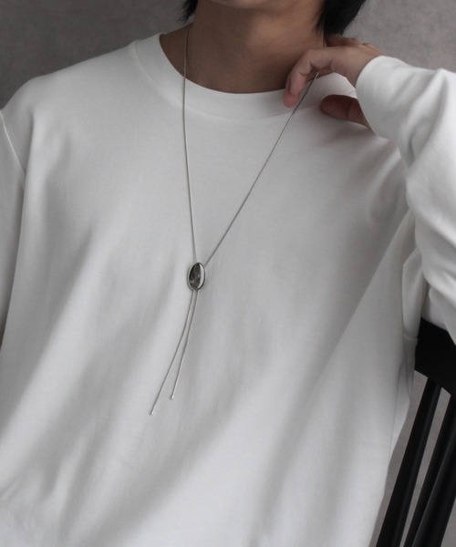 welise（ウェライズ）の「【welise/ウェライズ】メタルループタイ（ネックレス・メンズ・シルバー/シルバー系その他2/シルバー系その他/ゴールド/ゴールド系その他/シルバー系その他3/シルバー系その他4・FREE）」の16枚目の写真