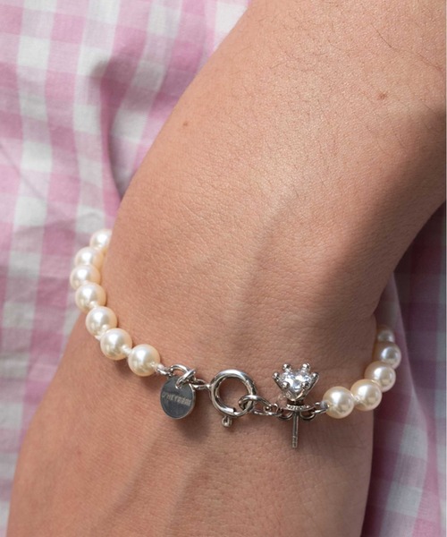 D'heygere(ディヘラ)の「Toi Et Moi Bracelet/Earring(ブレスレット・レディース・ブルー系その他/ホワイト系その他・2)」の8枚目の写真