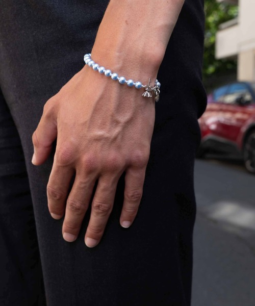 D'heygere(ディヘラ)の「Toi Et Moi Bracelet/Earring(ブレスレット・レディース・ブルー系その他/ホワイト系その他・2)」の7枚目の写真
