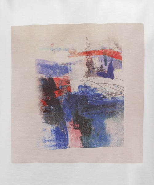 LAKOLE（ラコレ）の「ペインティングＴ / 190592（Tシャツ/カットソー・メンズ・ライトブルー/サンドグレー/ホワイト/ブラック・X-LARGE/LARGE/MEDIUM）」の17枚目の写真