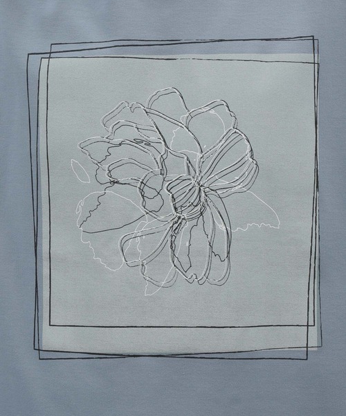 LAKOLE（ラコレ）の「ペインティングＴ / 190592（Tシャツ/カットソー・メンズ・ライトブルー/サンドグレー/ホワイト/ブラック・X-LARGE/LARGE/MEDIUM）」の19枚目の写真