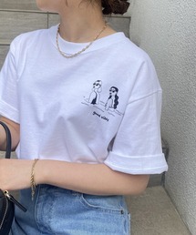 COLLAGE GALLARDAGALANTE | イラストレーターコラボ/ロゴプリントTシャツ(Tシャツ/カットソー)