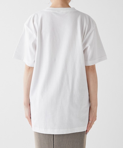 COLLAGE GALLARDAGALANTE(コラージュガリャルダガランテ)の「イラストレーターコラボ/ロゴプリントTシャツ(Tシャツ/カットソー・レディース・ホワイト・FREE)」の11枚目の写真