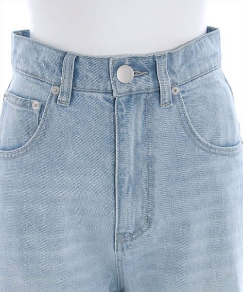 clear（クリア）の「【低身長サイズ有】カットオフフレアデニムパンツ[カジュアル 着回し抜群 オールシーズン]≪2024AW≫（デニムパンツ・レディース・ブルー/ライトブルー/ブラック・M/S/XS）」の8枚目の写真