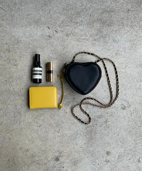 ‎♥ ハートモチーフミニバッグ イエロー 黄色 ♥ ハートモチーフミニバッグ イエロー 黄色 1240501030967_1.jpg