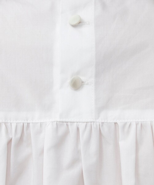 NOLLEY’S（ノーリーズ）の「スタンドフリルブラウス（シャツ/ブラウス・レディース・ブラック/ブルー系その他7/ホワイト/チャコールグレー/インディゴブルー・38）」の17枚目の写真